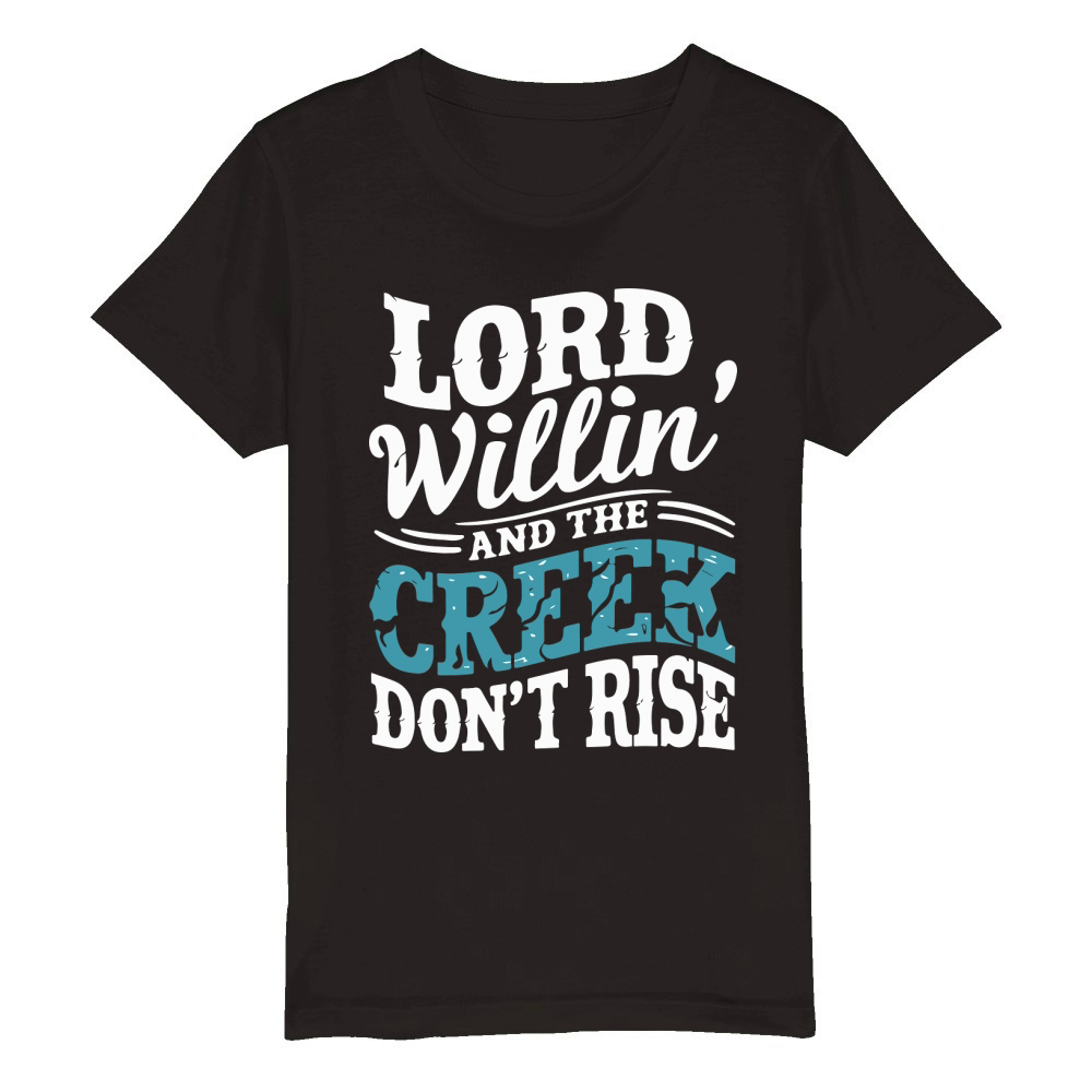 Lord Willin Organic Kids Crewneck T-shirt