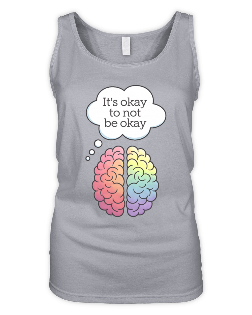 Its Okay to Not Be Okay Organic Women's Tank Top