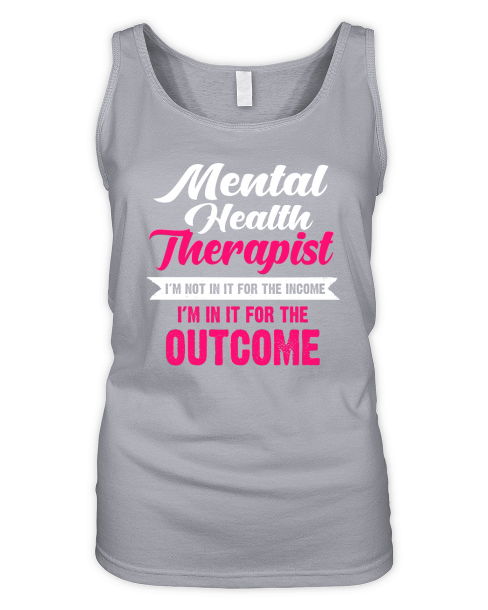 Therapist Puns for Women Mental Health Funny Puns Organic Women's Tank Top