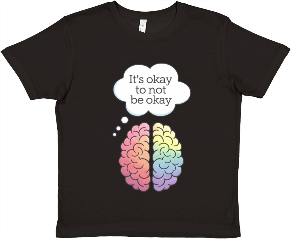 Its Okay to Not Be Okay Premium Kids Crewneck T-shirt