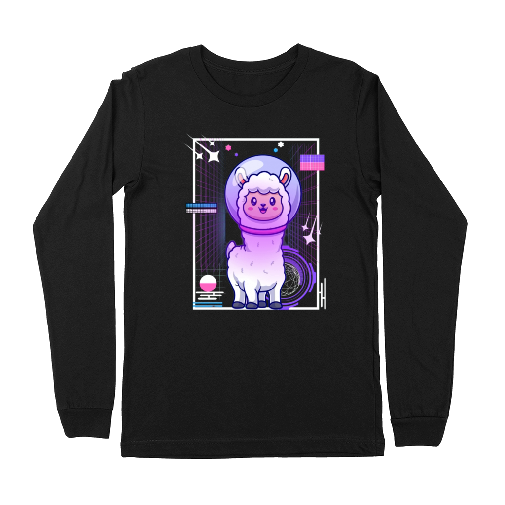 Vintage Retro Alpaca Premium Long Sleeve