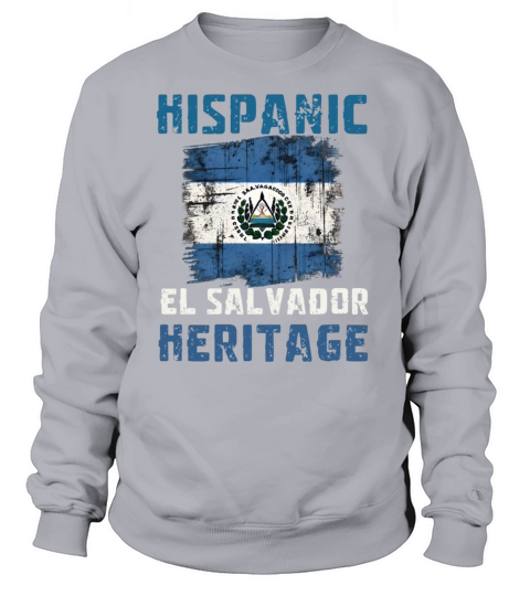 Hispanic El Salvador Heritage Month Sweatshirt Unisex