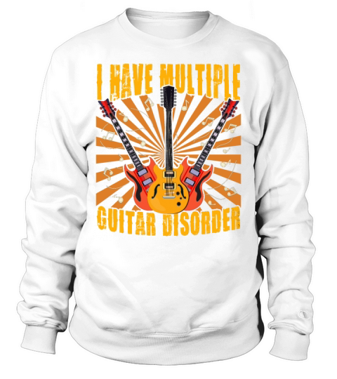 Multiple Bass Disorder Guitar Shirt For Men Sweatshirt Unisex