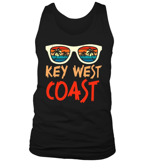 KEY-WEST COAST Vintage Sunshine-State Florida Tank Top Unisex
