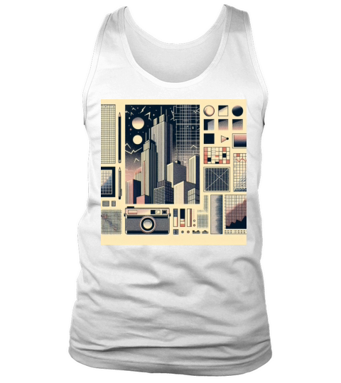 Risograph und Grain Risograph Design 5 Tank Top Unisex