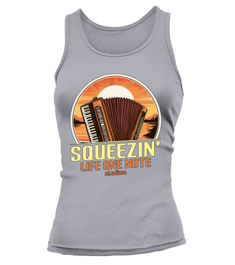 Accordion Squeezin Tank top Woman