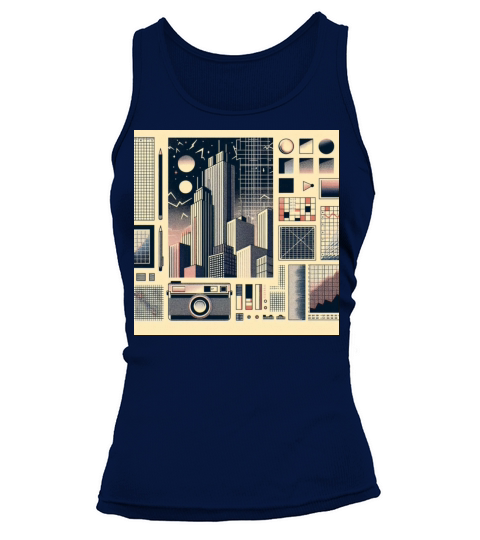 Risograph und Grain Risograph Design 5 Tank top Woman