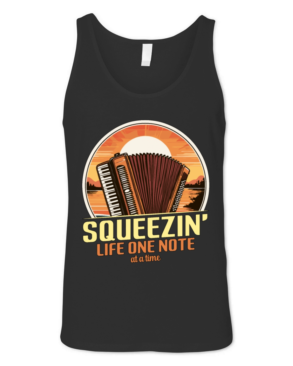 Accordion Squeezin Unisex Jersey Tank
