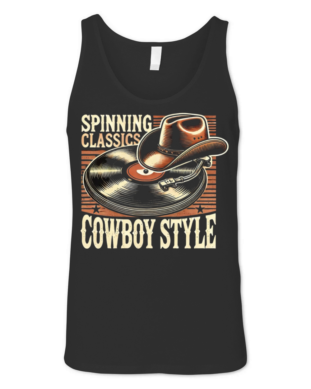 Classics Cowboy Style - Country Music Lover Gifts Unisex Jersey Tank