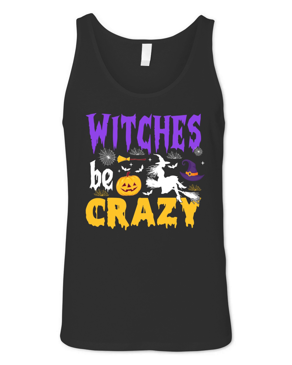 Witches be crazy 03 Unisex Jersey Tank
