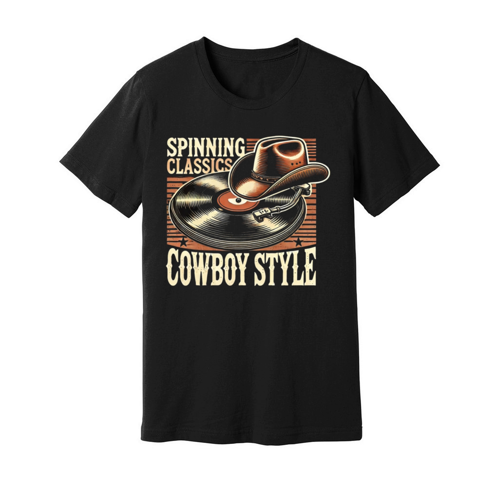 Classics Cowboy Style - Country Music Lover Gifts Unisex Jersey Tee