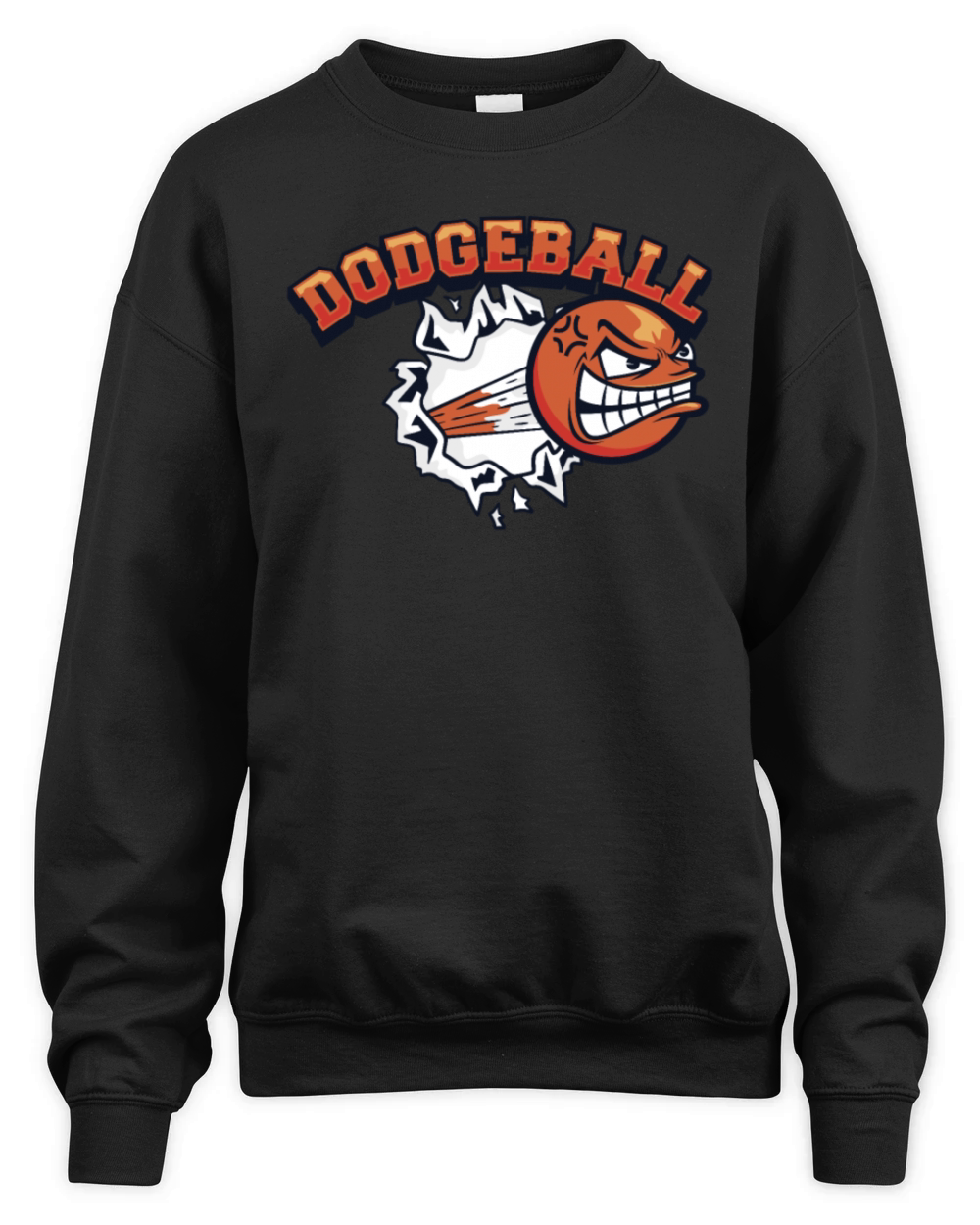 Dodgeball Game Prisonball Team Player Dodgeball Unisex Premium Crewneck Sweatshirt
