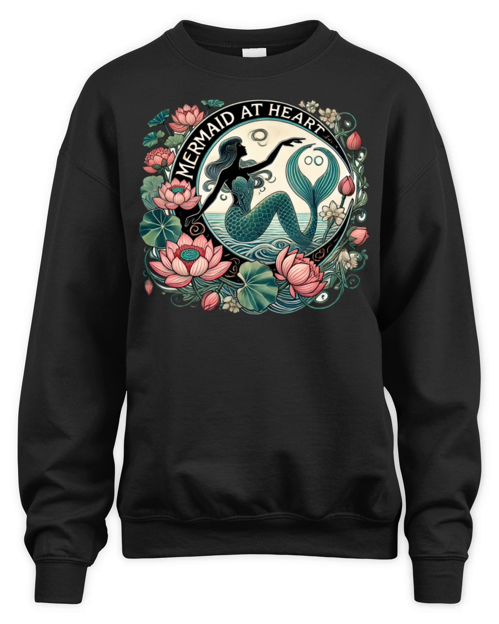 Mermaid at Heart Unisex Premium Crewneck Sweatshirt