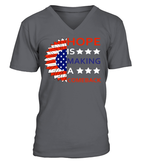 hope is making a comeback V-Neck T-shirt