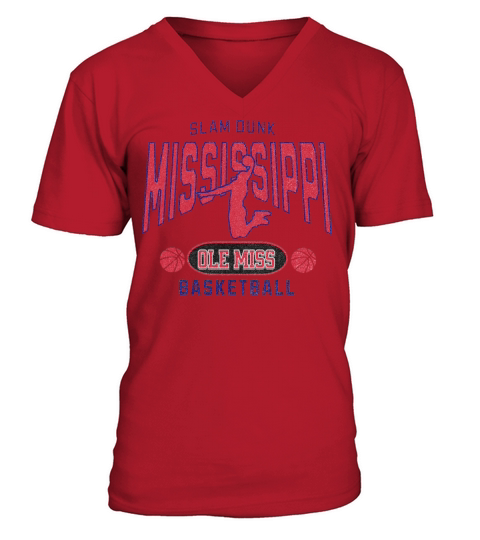 Mississippi Ole Miss Rebels V-Neck T-shirt