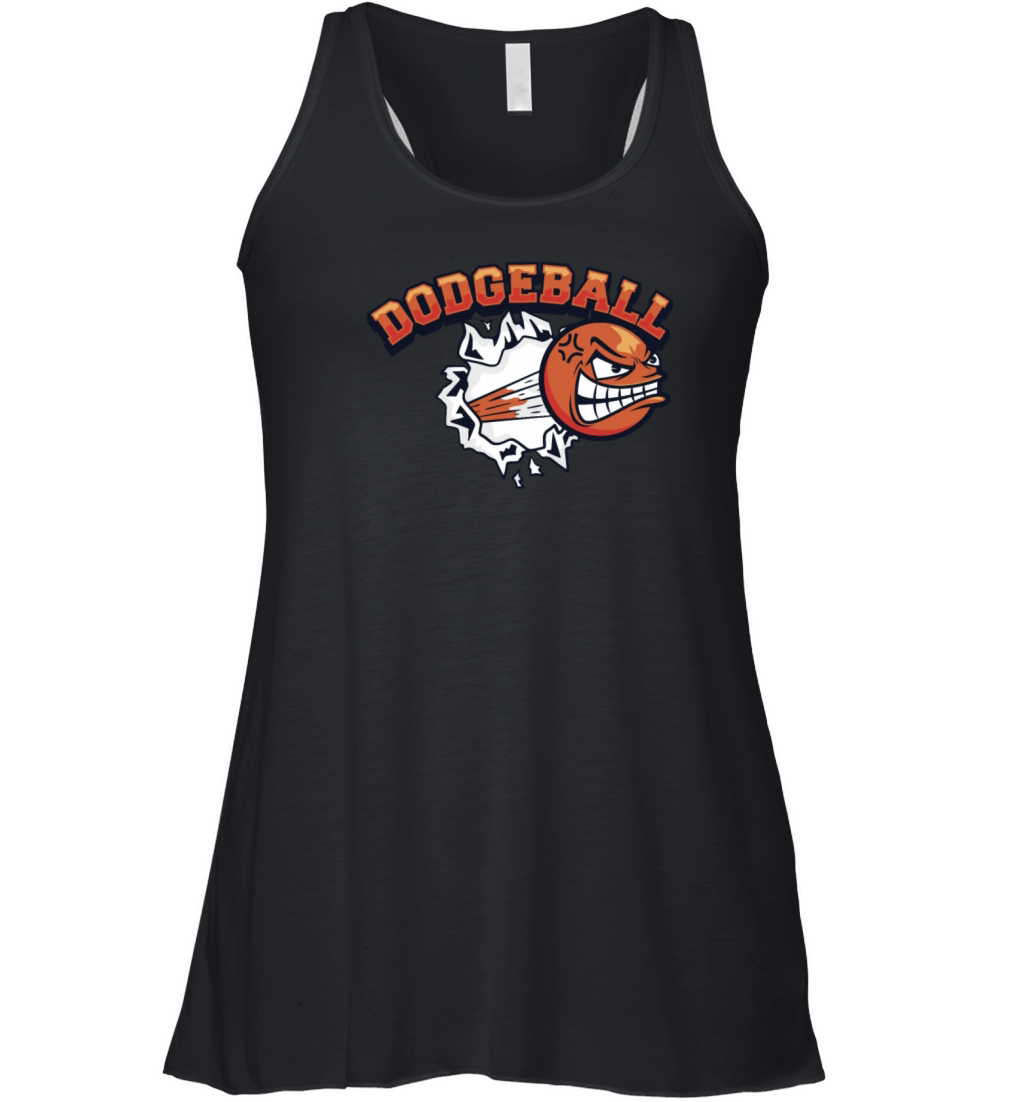Dodgeball Game Prisonball Team Player Dodgeball Women's Flowy Tank Top