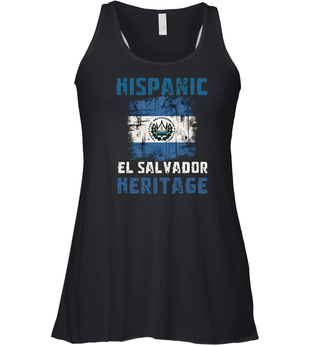 Hispanic El Salvador Heritage Month Women's Flowy Tank Top