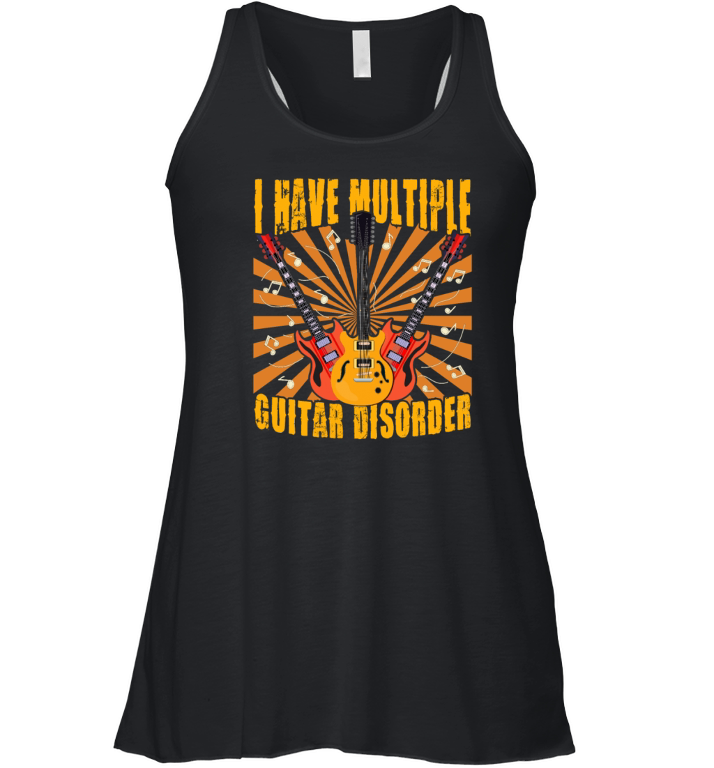 Multiple Bass Disorder Guitar Shirt For Men Women's Flowy Tank Top