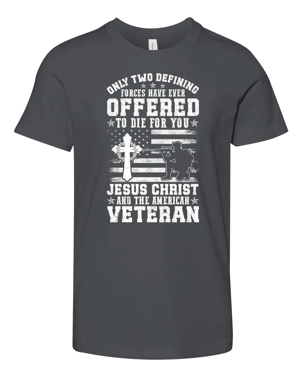 ONLY TWO DEFINING FORCES HAVE EVER OFFERED TO DIE FOR YOU Youth Unisex Jersey Tee