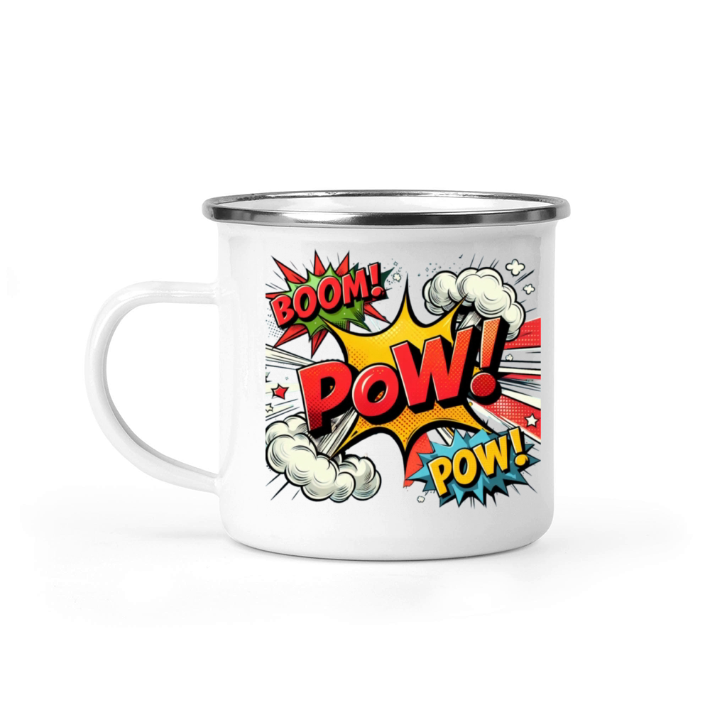 BOOM POW Camping Mug