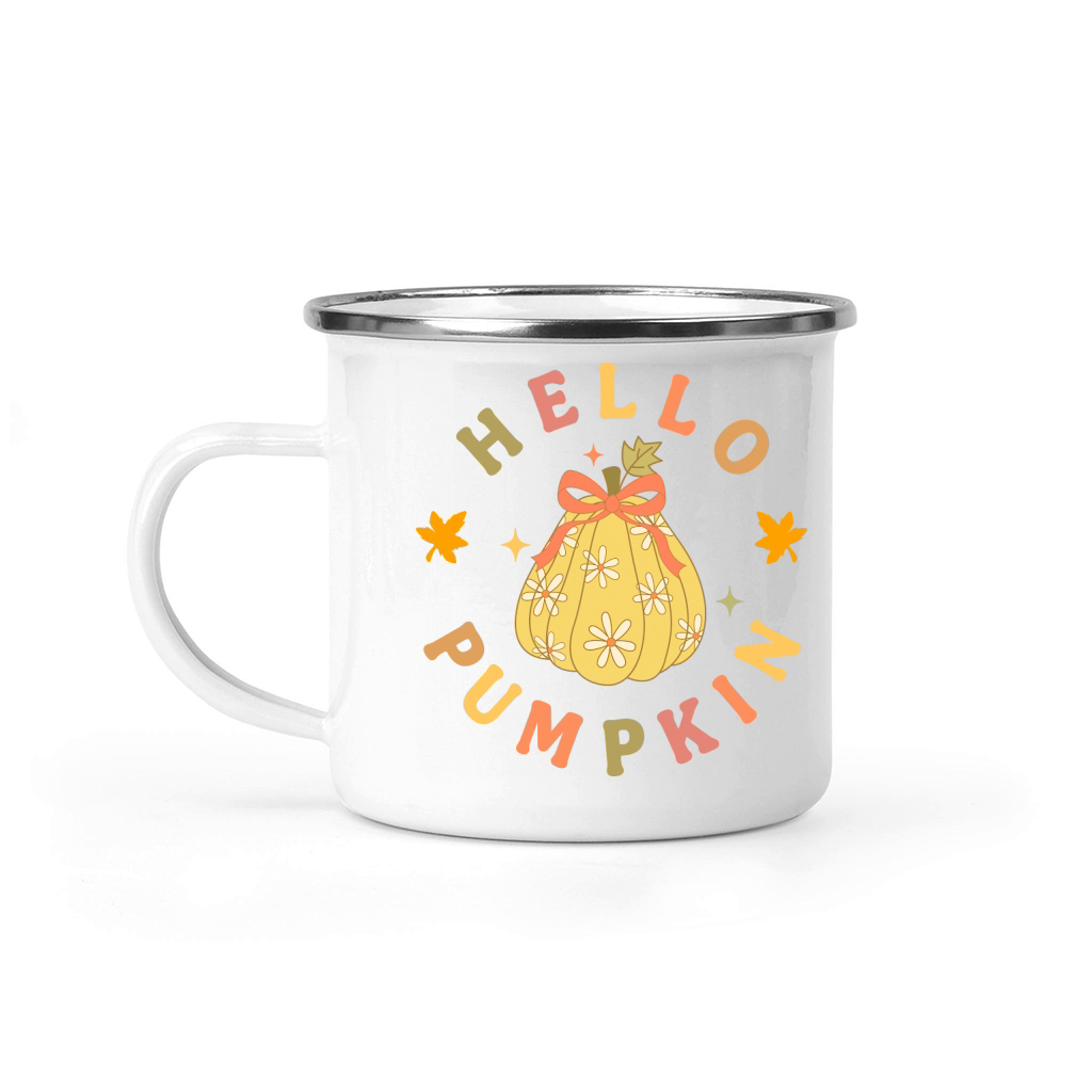 HELLO PUMPKIN Camping Mug