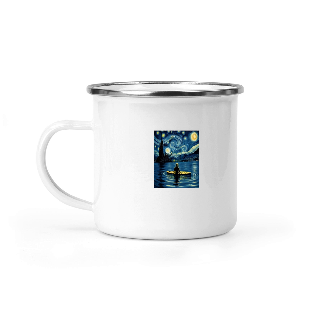 Starry Night Camping Mug