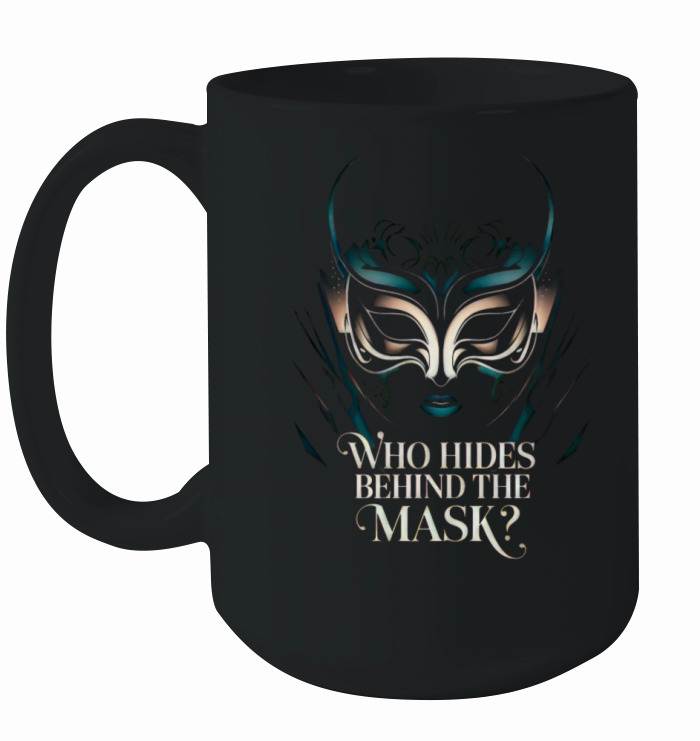 Behind the Mask Ceramic Mug