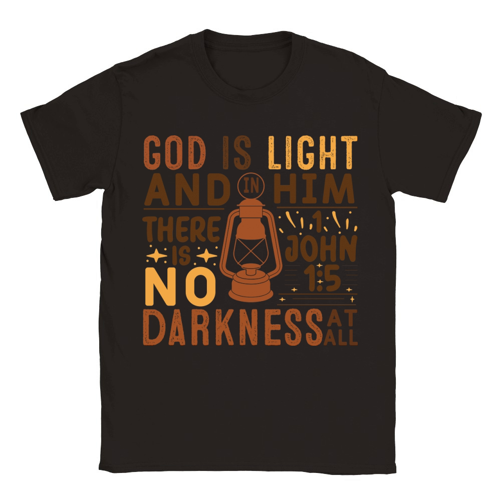 God is Light Classic Kids Crewneck T-shirt