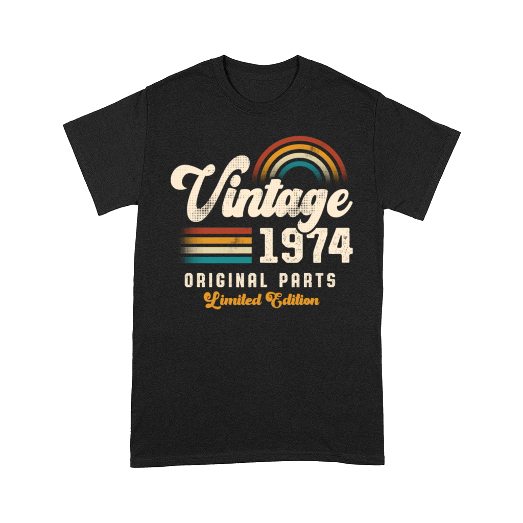 Vintage 1974 Birthday Retro Comfort T-shirt