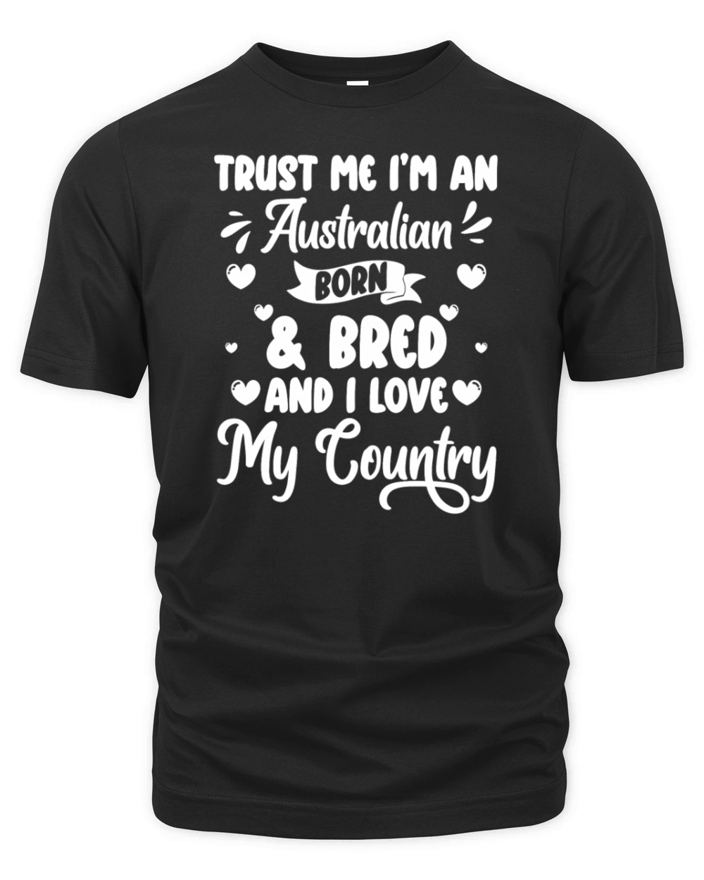 Australia Down Under State Pride Organic Unisex T-shirt