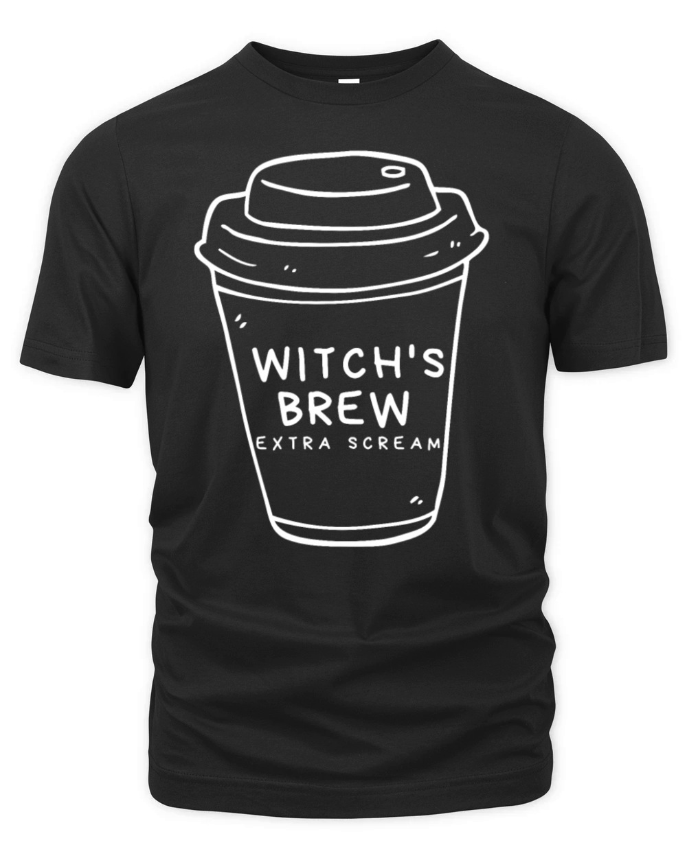 Witchs Brew Extra Scream Halloween Autumn Season Organic Unisex T-shirt