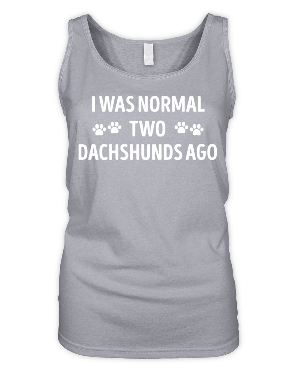 I Was Normal Two Dachshunds Ago Funny Organic Women's Tank Top
