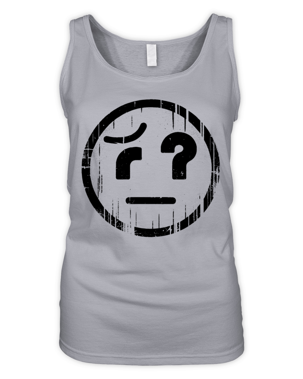 Weird Emoticon Organic Women's Tank Top