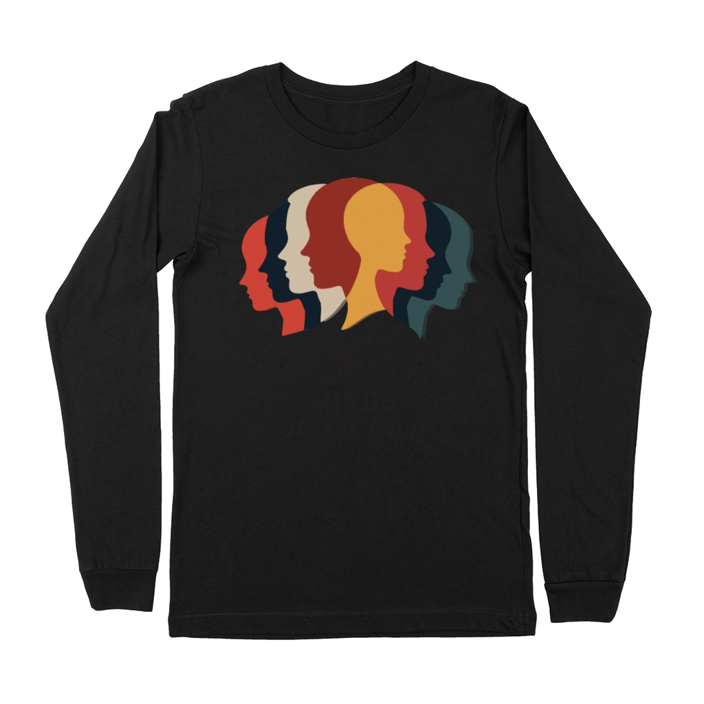 Celebrate minds of all kinds Premium Long Sleeve