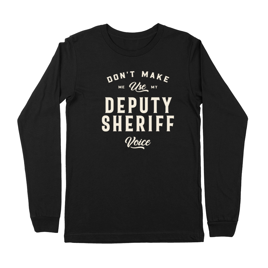 Funny Job Occupation Deputy Sheriff Premium Long Sleeve
