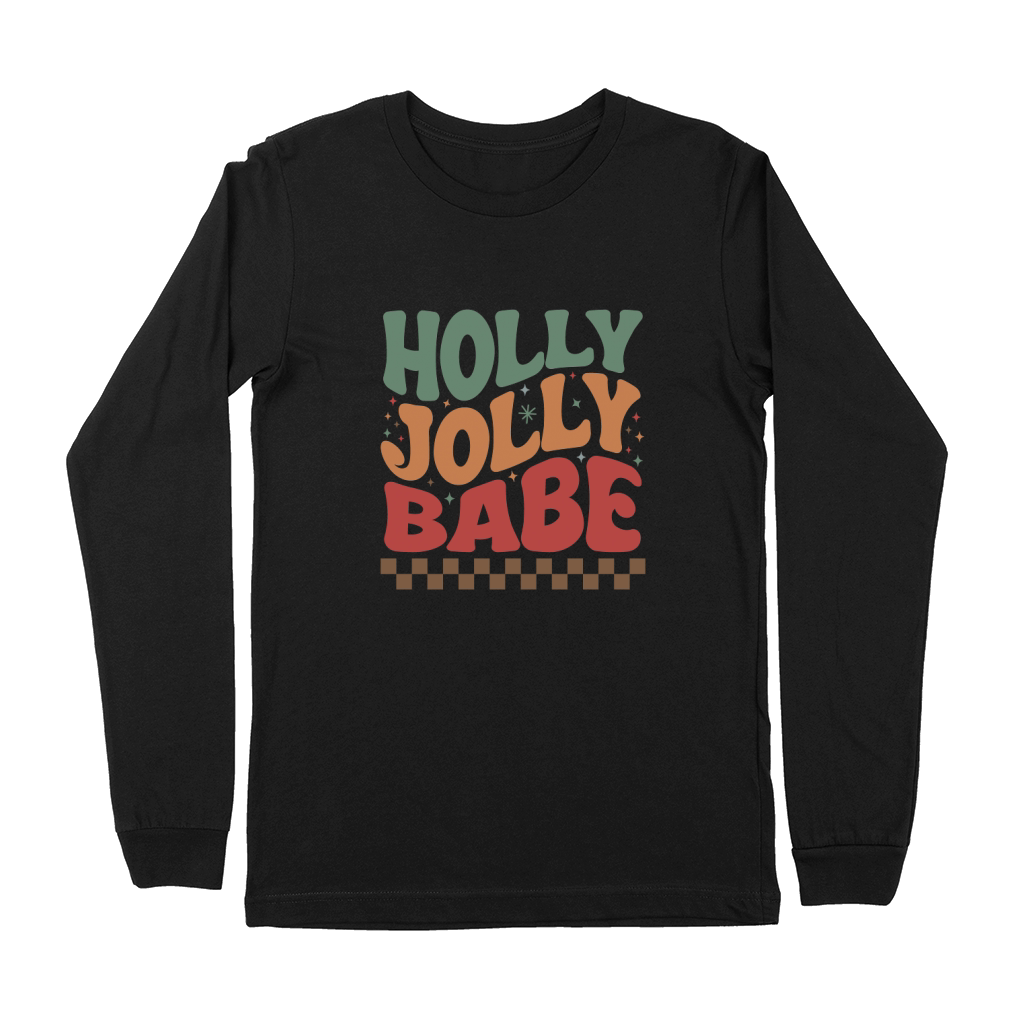 Holly jolly babe Premium Long Sleeve