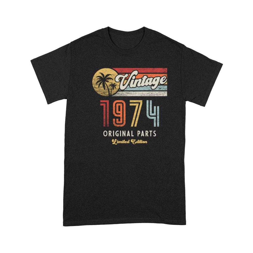 Vintage 1974 Birthday Retro Premium T-shirt