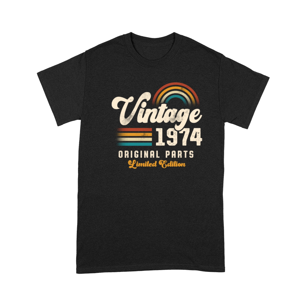 Vintage 1974 Birthday Retro Premium T-shirt