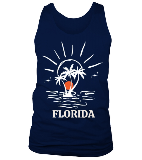vintage florida retro Tank Top Unisex