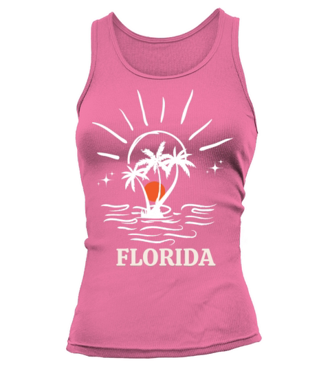 vintage florida retro Tank top Woman