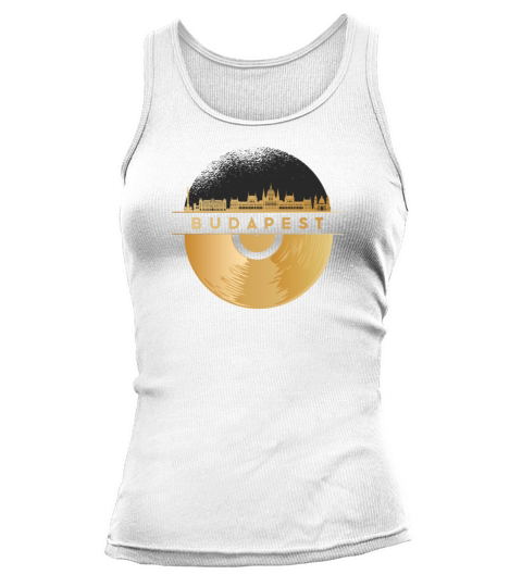 Vinyl-Record-Player Disco-Music Tank top Woman