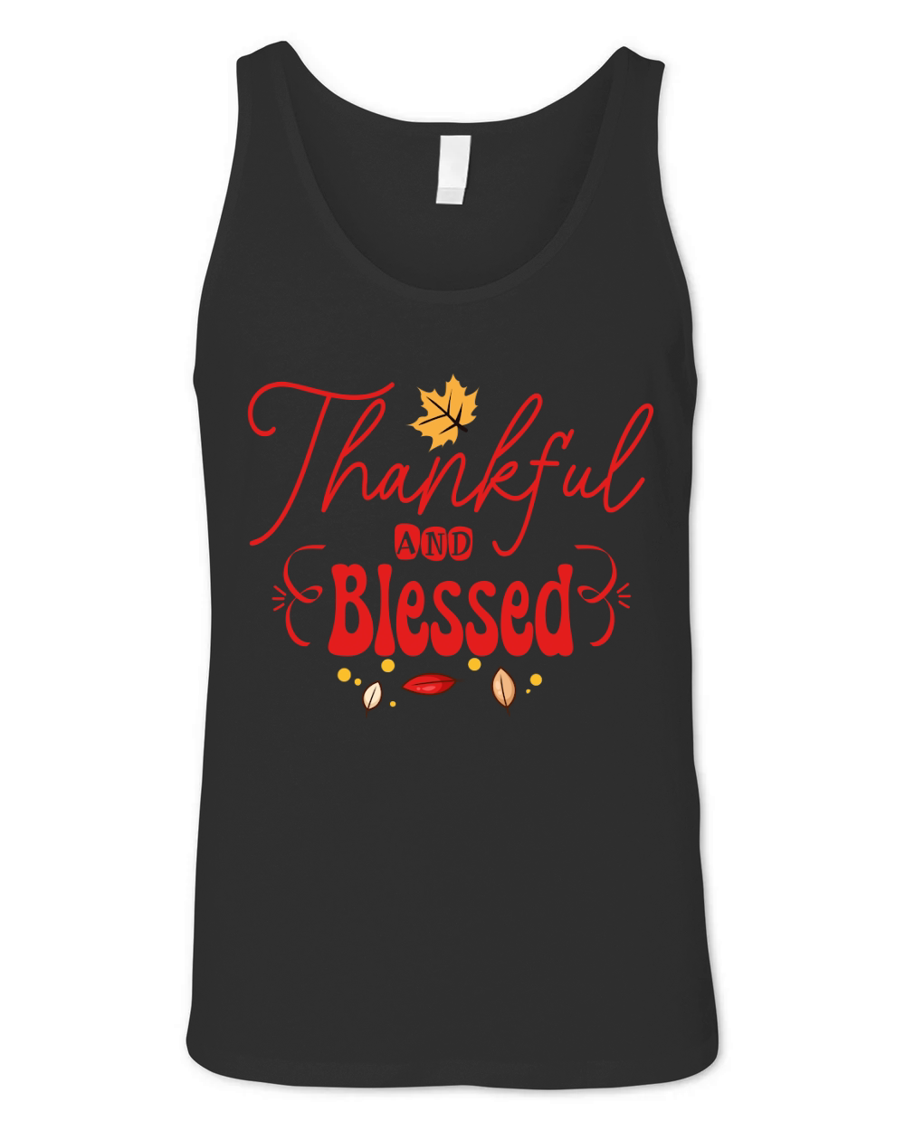 Thankful And Blessed Unisex Jersey Tank