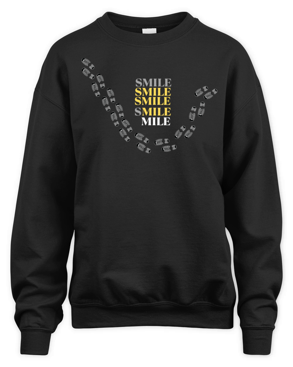 SMILE and MILE Unisex Premium Crewneck Sweatshirt
