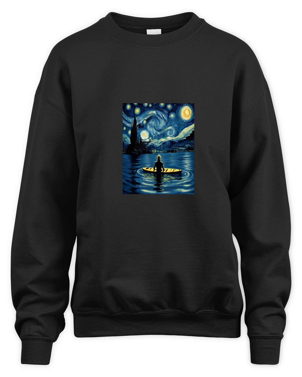 Starry Night Unisex Premium Crewneck Sweatshirt