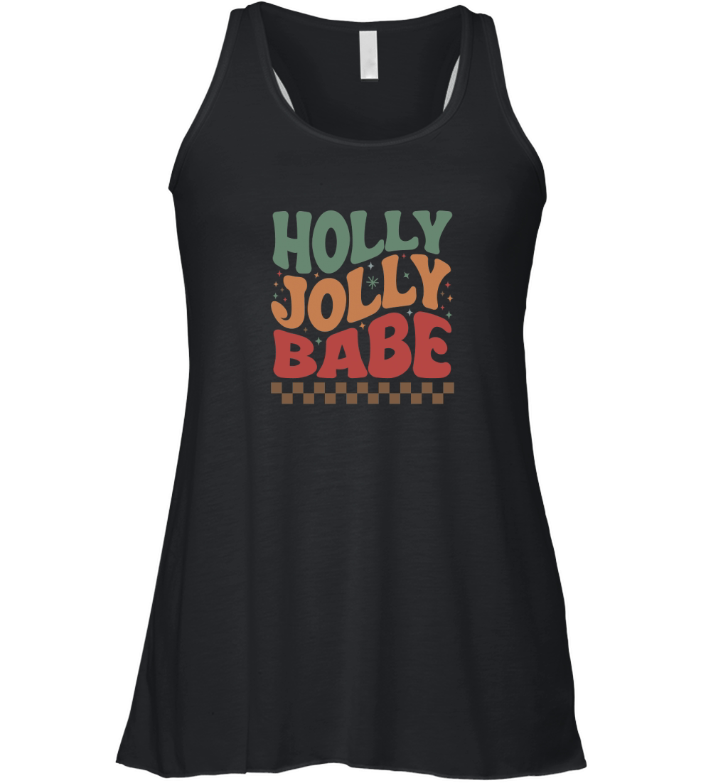 Holly jolly babe Women's Flowy Tank Top