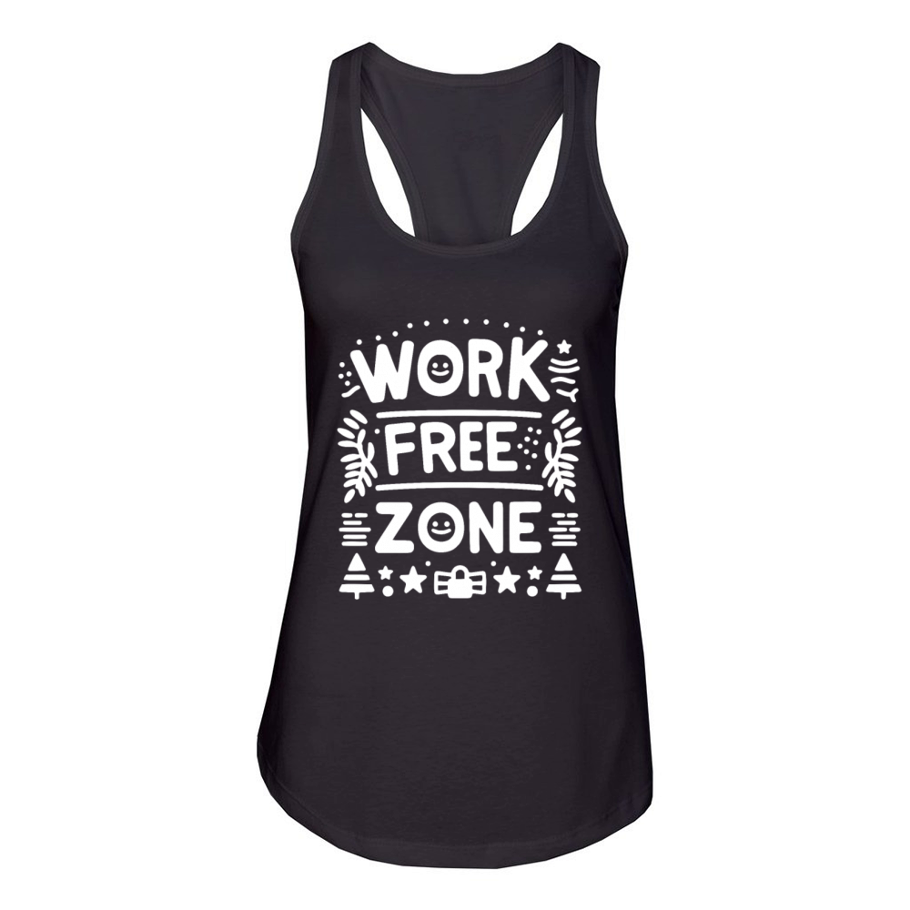 Work-Free Zone Women's Racerback Tank