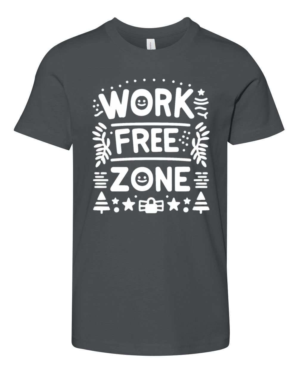 Work-Free Zone Youth Unisex Jersey Tee
