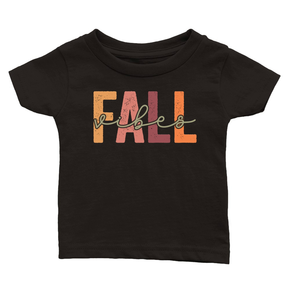 Fall Vibes (2) Classic Baby Crewneck T-shirt