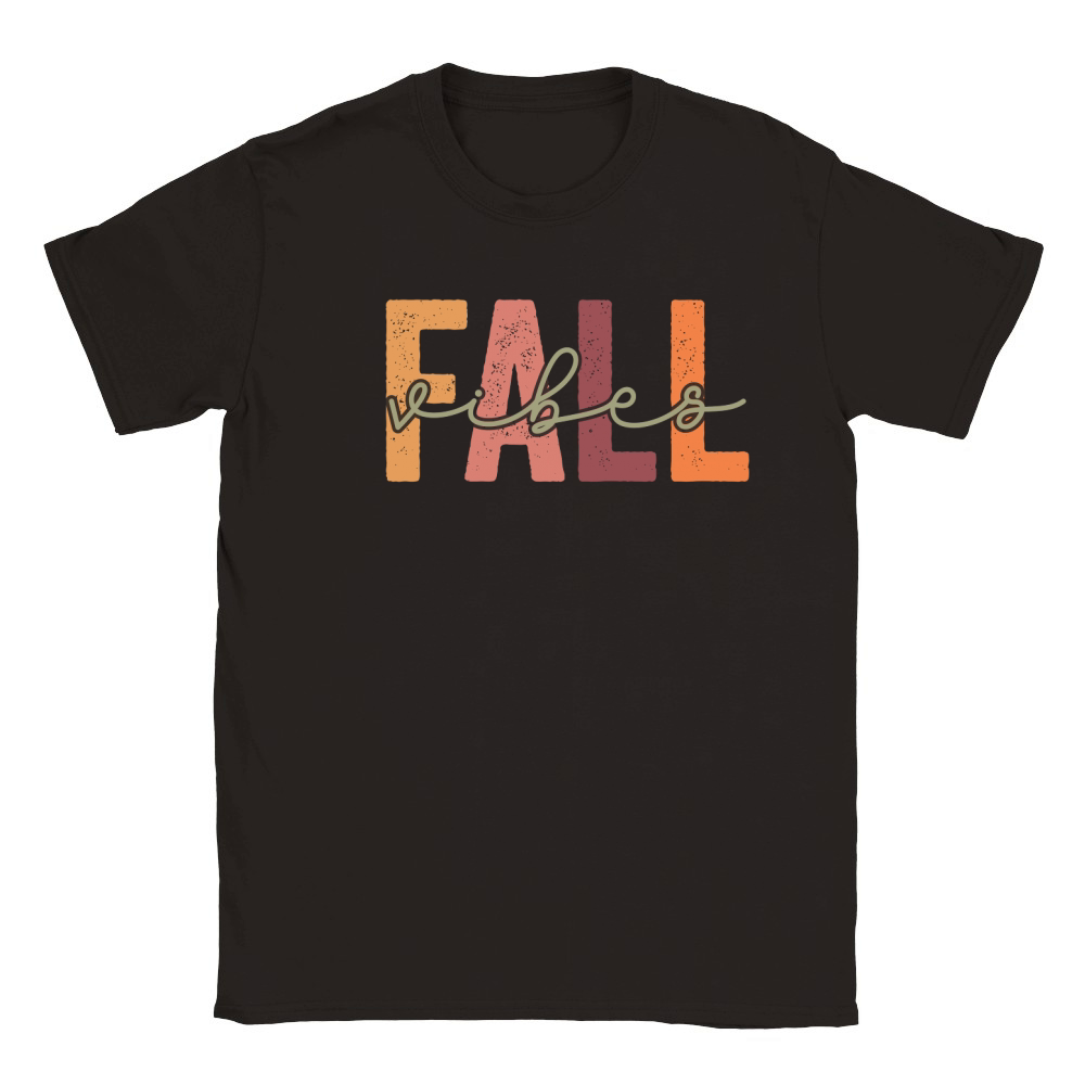 Fall Vibes (2) Classic Kids Crewneck T-shirt