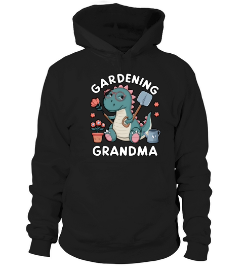 grandmother funny gardening potted flower farm Hoodie Unisex